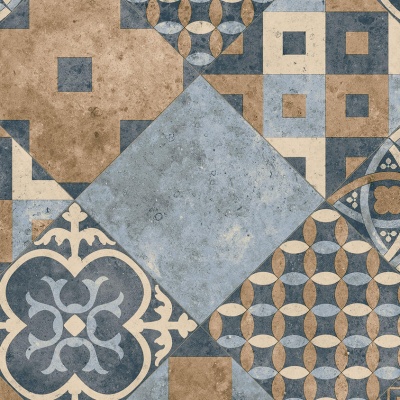 Tarkett Goliath Zaragoza Tile Vinyl - Indigo