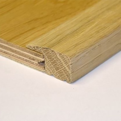 Solid Oak 15mm L-Section Premium Quality (1.10m Long)