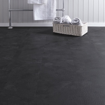 Lifestyle Floors Colosseum Dryback LVT Stone Tiles (609mm x 304mm) - Welsh Slate Tile