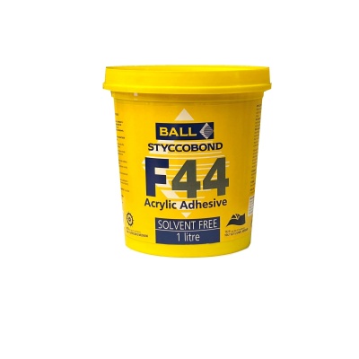 F Ball & Co F44 Vinyl & Flotex Adhesive (1ltr Tub)