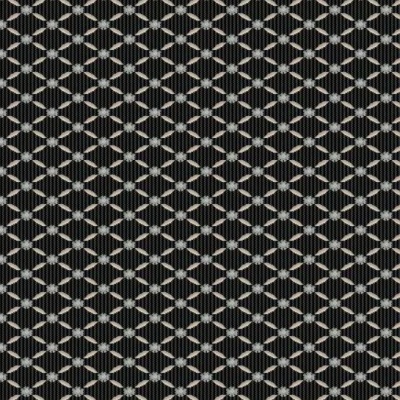 JHS Chepstow Court Commercial Woven Carpet - Black & Grey Diamond