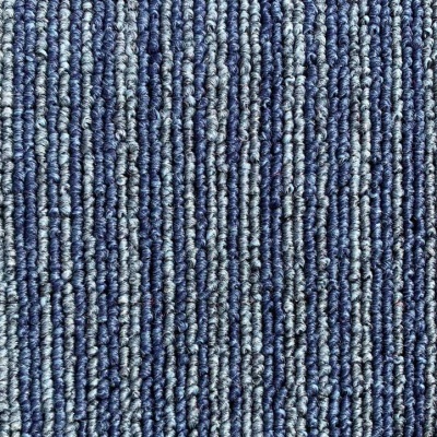 JHS Glastonbury Plain & Stripe Commercial Carpet Tiles - Agate Stripe