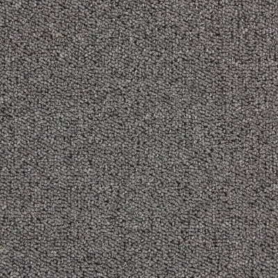 JHS Glastonbury Plain & Stripe Commercial Carpet Tiles - Cast Iron