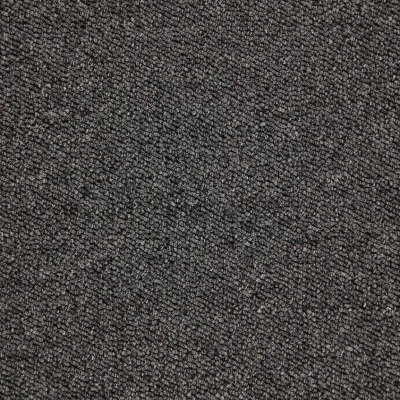 JHS Glastonbury Plain & Stripe Commercial Carpet Tiles - Onyx