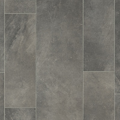 Furlong Flooring Charisma II Slate Tile Vinyl - Minos