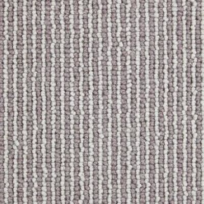 Kingsmead Artistry Loop Stripe 50% Lambswool Wool Carpet - Stripe Mauve Blush