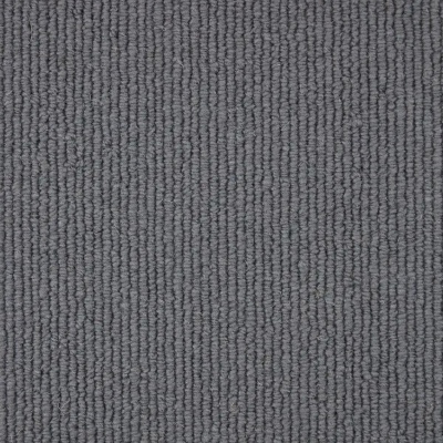Kingsmead Berber Traditions 100% Pure Wool Loop Carpet - Rib Ironstone