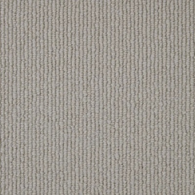 Kingsmead Berber Traditions 100% Pure Wool Loop Carpet - Rib Pearl