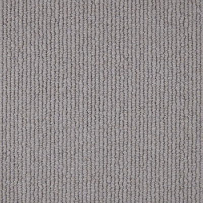 Kingsmead Berber Traditions 100% Pure Wool Loop Carpet - Rib Steel