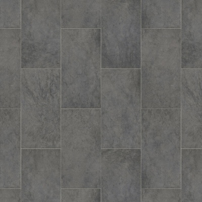 Rhinofloor Amalfi Mid Grey Tile Vinyl