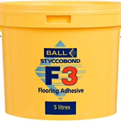 F Ball & Co F3 Carpet Adhesive - 5ltr