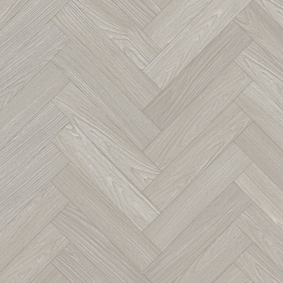 Lewis Abbott Chester Square Parquet LVT - Silver Oak