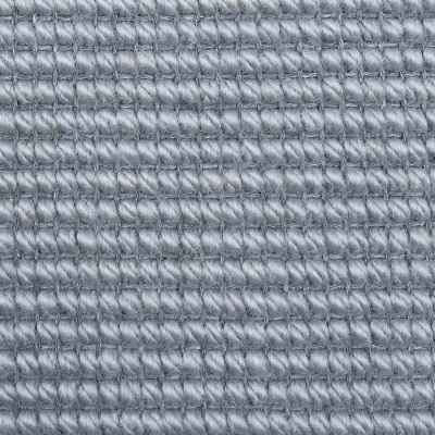 Lewis Abbott Designer Rib 100% Wool Carpet - Muted Stone