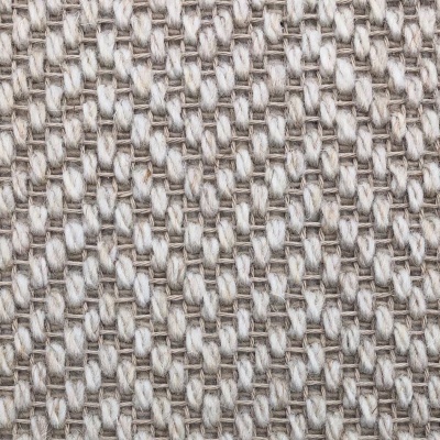 Lewis Abbott Herringbone Luxury Wool Blend Carpet - Chalk