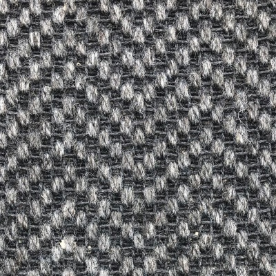Lewis Abbott Herringbone Luxury Wool Blend Carpet - Graphite