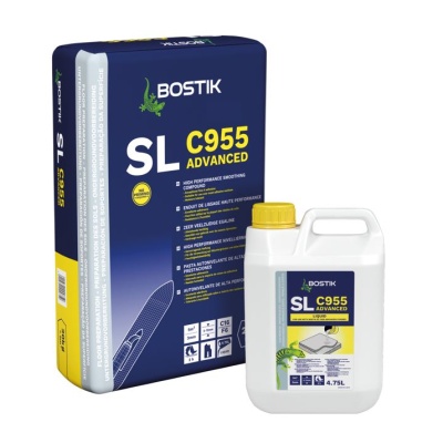 Bostik Screedmaster SL C955 ADVANCED (20KG Powder & 4.75L Liquid) + FREE MIXING BUCKET