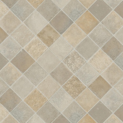 Tarkett Texstar Cottage Stone Tile Vinyl - Cottage Stone Beige