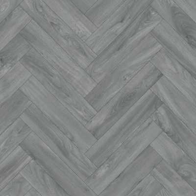 Anchor Grey Herringbone Vinyl by Remland