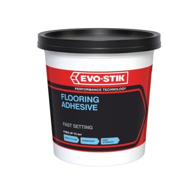 Evo-Stik Vinyl & Carpet Adhesive - 4m2 (1ltr Tub) 