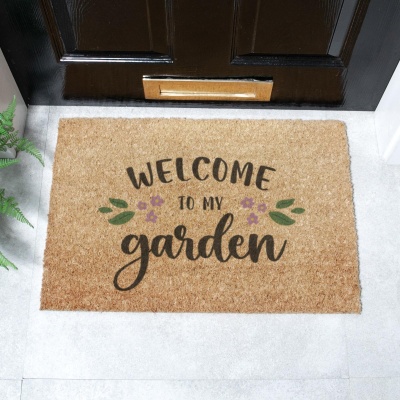 Welcome To My Garden Doormat (60cm x 40cm)