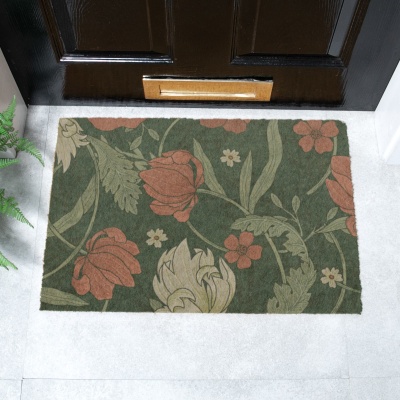 William Morris Rose Doormat (60cm x 40cm)