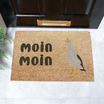 Moin Moin Seagull Doormat (60cm x 40cm)