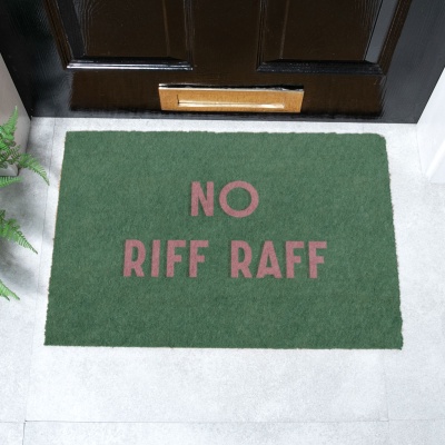 No Riff Raff Doormat (60cm x 40cm)