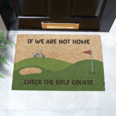 Check The Golf Course Doormat (60cm x 40cm)