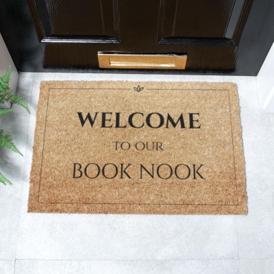 Welcome To Our Book Nook Doormat (60cm x 40cm)