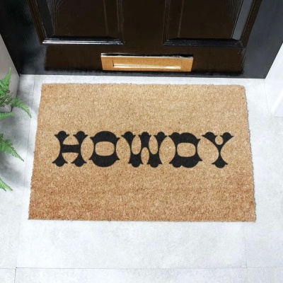 Howdy Doormat (60cm x 40cm)