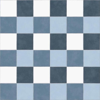 Coastal Chequerboard Vinyl by Remland