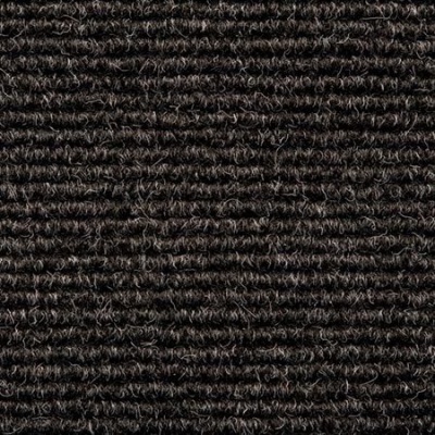Heckmondwike Broadrib Commercial Carpet Tiles (50cm x 50cm) - Graphite