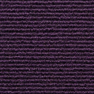 Heckmondwike Broadrib Commercial Carpet Tiles (50cm x 50cm) - Purple