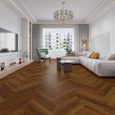 Alva Parquet Wood Luxury LVT - 0.55mm Wear Layer - Cherokee Oak
