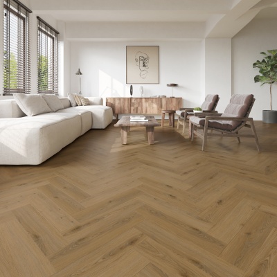 Alva Parquet Wood Luxury LVT - 0.55mm Wear Layer - Harvest Oak