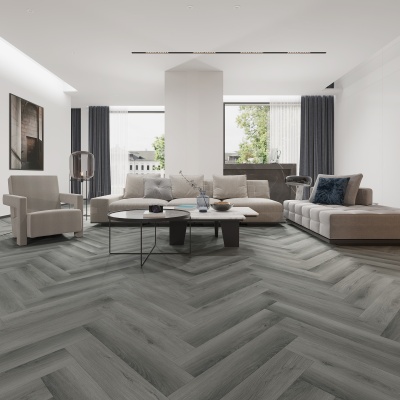 Alva Parquet Wood Luxury LVT - 0.55mm Wear Layer - Yosemite Dark Oak