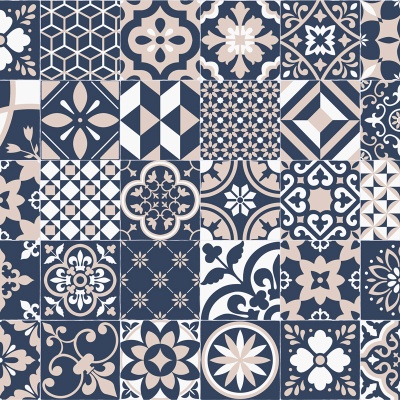 Abstract Victorian Tile by Remland - 4m