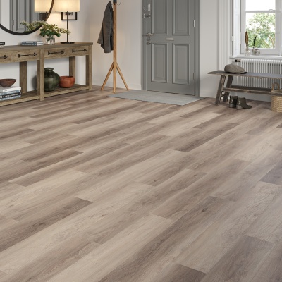 Superior Wood Rigid Core SPC Click LVT 6.5mm - Built In Underlay by Remland - Light Brown Oak