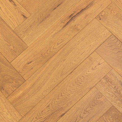 Premium 15mm Herringbone Spicy Golden Oak Engineered Wood by Remland