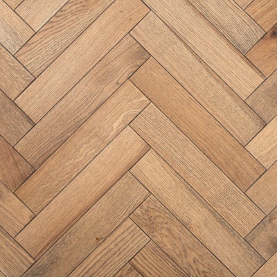Premium 20mm Herringbone Smoked Oak Engineered Wood by Remland