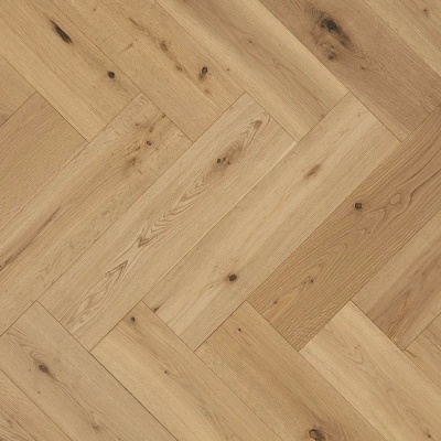 Furlong Flooring Universal Clic 12mm Herringbone Engineered Wood - Brushed Herringbone