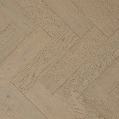 Furlong Flooring Universal Clic 12mm Herringbone Engineered Wood - Platinum Herringbone