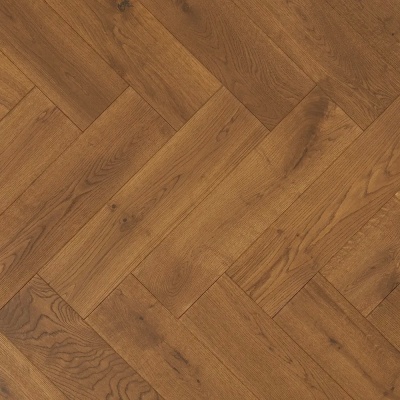 Furlong Flooring Universal Clic 12mm Herringbone Engineered Wood - Cognac Herringbone
