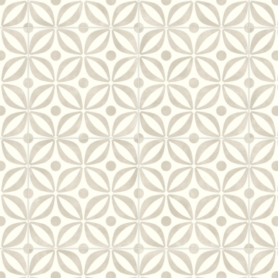 Spring Ceramic Beige Tile Vinyl by Remland