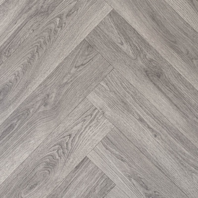 Cloudy Grey Herringbone Vinyl by Remland