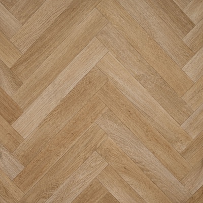 Alaska Oak Herringbone Vinyl by Remland