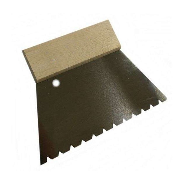 Notched Wood Floor Adhesive Spreader - 6mm (B11 Size)