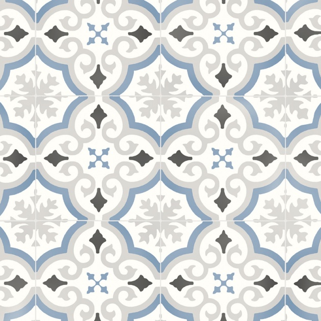 Everyroom Whitby Tex Tile Mediterranean Vinyl