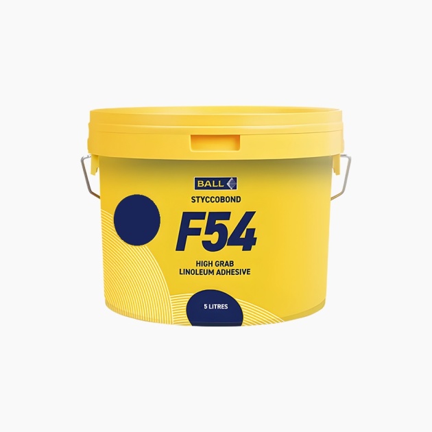 F Ball & Co F54 Marmoleum Adhesive (5ltr Tub)