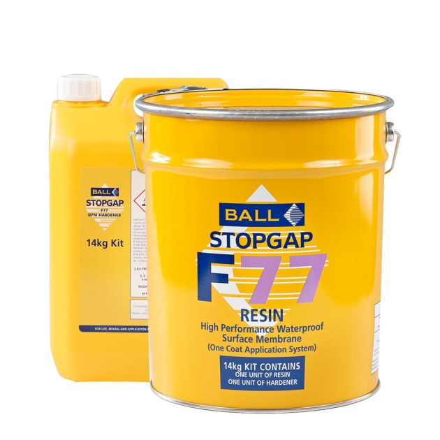F Ball & Co F77 Damp Proof Membrane - 14kg Kit